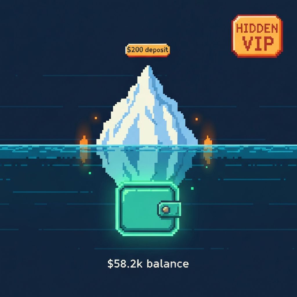 Один депозит $200, остаток на адресе $58k — клиент возвращён в VIP-сегмент